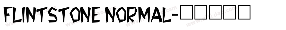 Flintstone Normal字体转换
